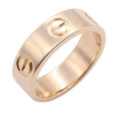 カルティエ CARTIER ラブリング リング・指輪 ジュエリー K18PG(ピンクゴールド) レディース ゴールド系 B4084800 【中古】