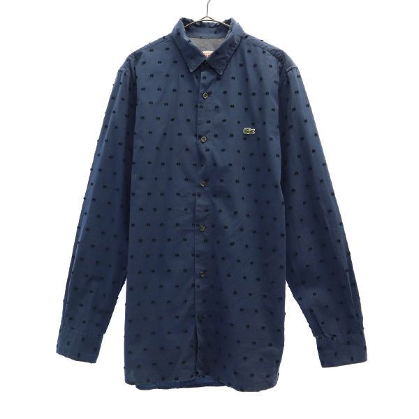 LACOSTE 長袖 ボタンダウンシャツ