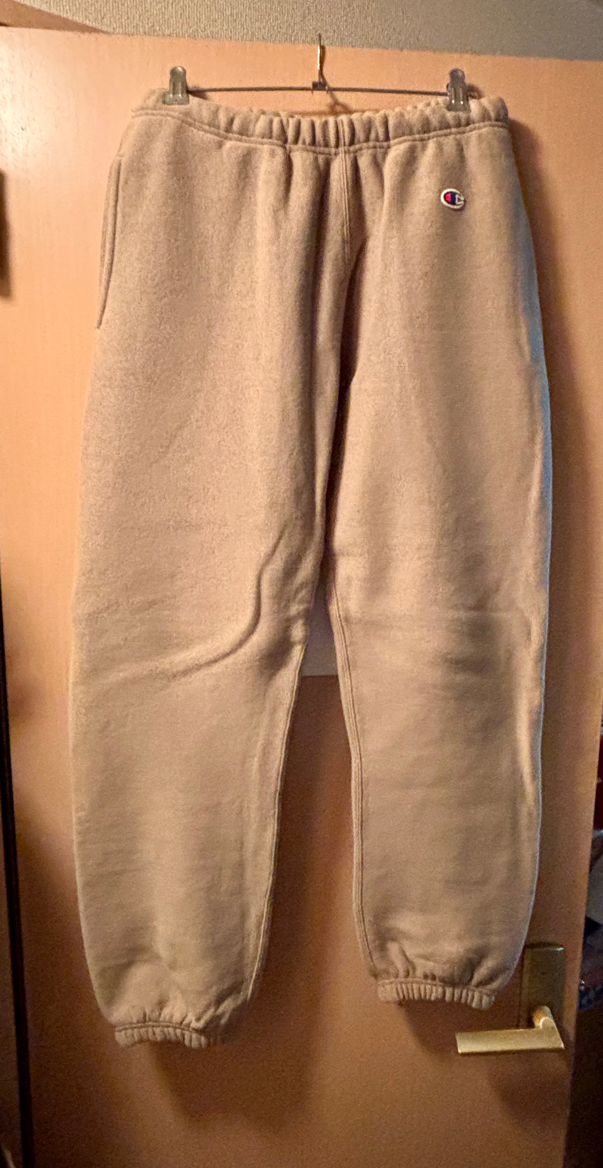 Wtaps ACADEMY / TROUSERS / COTTON. CHAMPION. REVERSE WEAVE "Beige" (780)