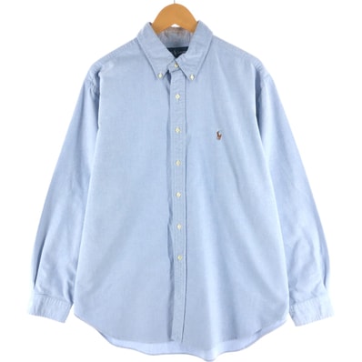 古着 ラルフローレン Ralph Lauren CLASSIC FIT クラシックフィット 長袖 ボタンダウンシャツ メンズL相当/eaa526270