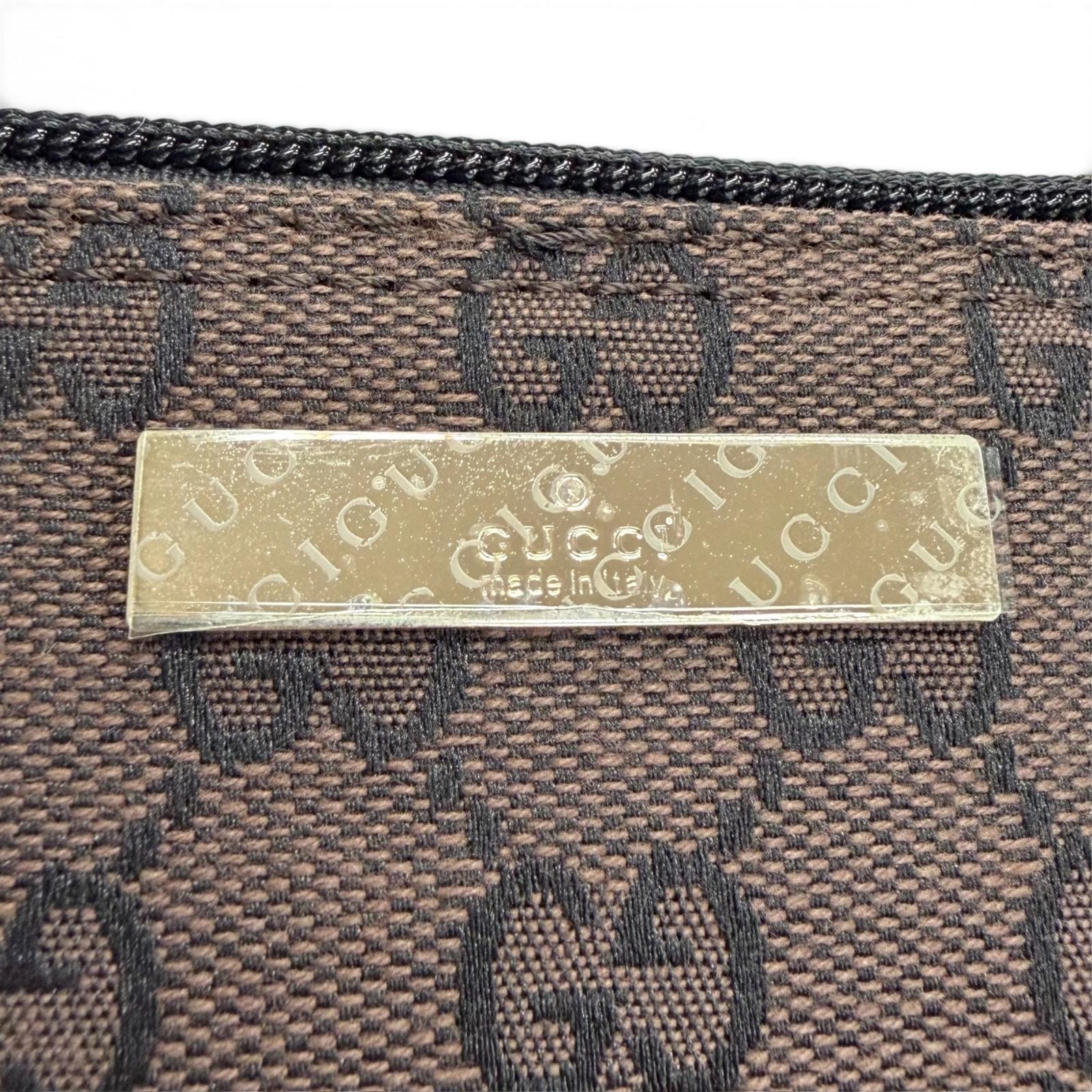A (未使用に近い)】極美品 グッチ GGキャンバス ロゴ アクセサリー
