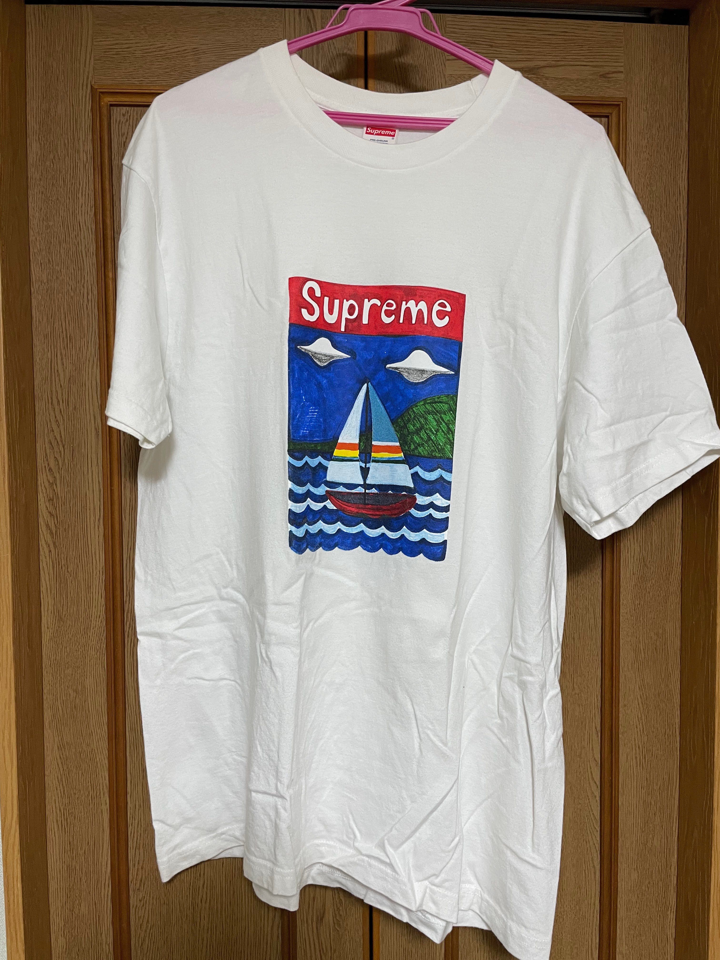 Supreme Sailboat Tee "White"