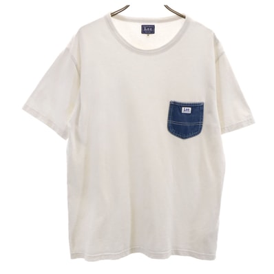 Lee リー 半袖 Tシャツ M ホワイト ポケT