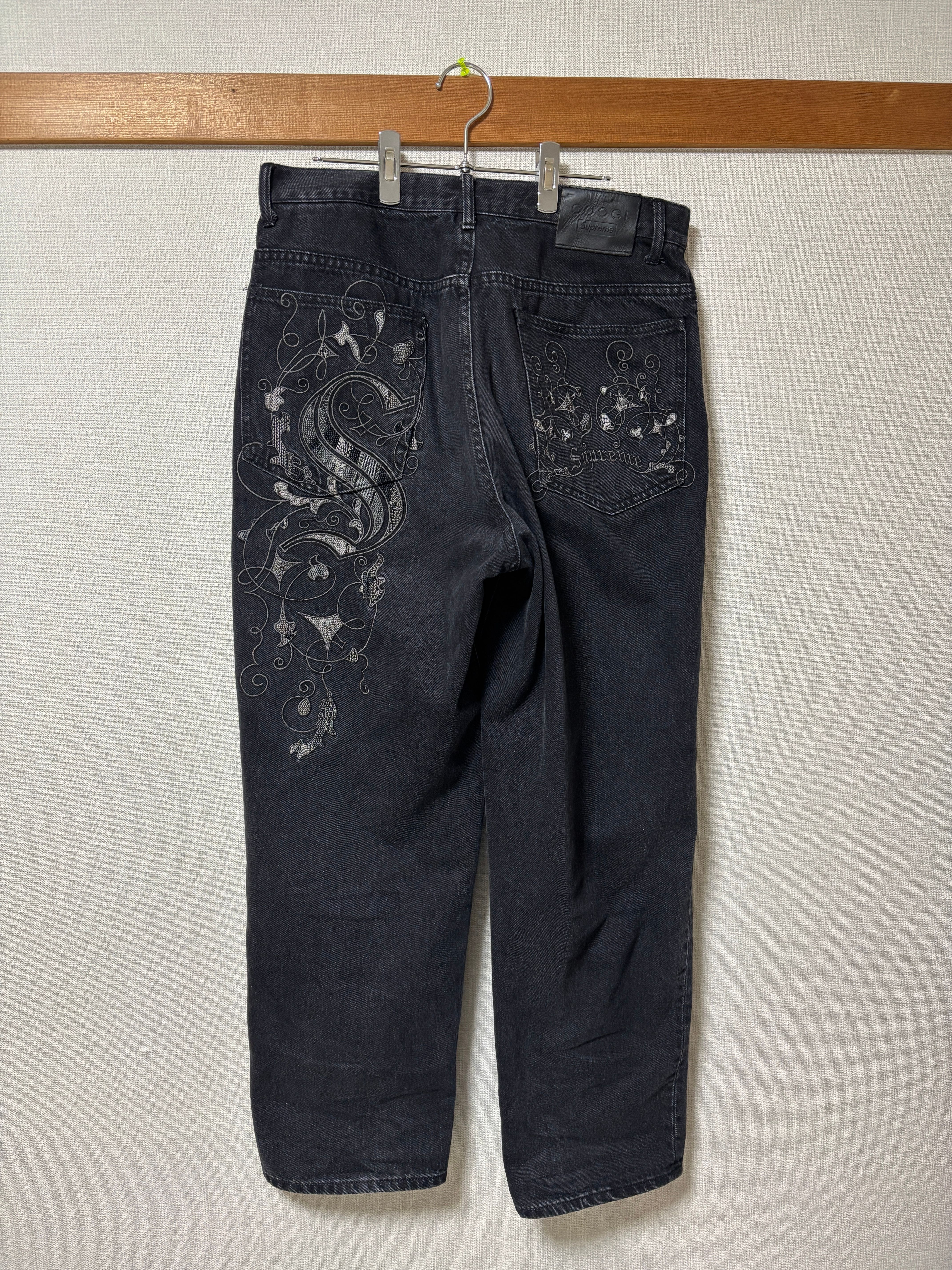 Supreme / Coogi Baggy Jean "Black"