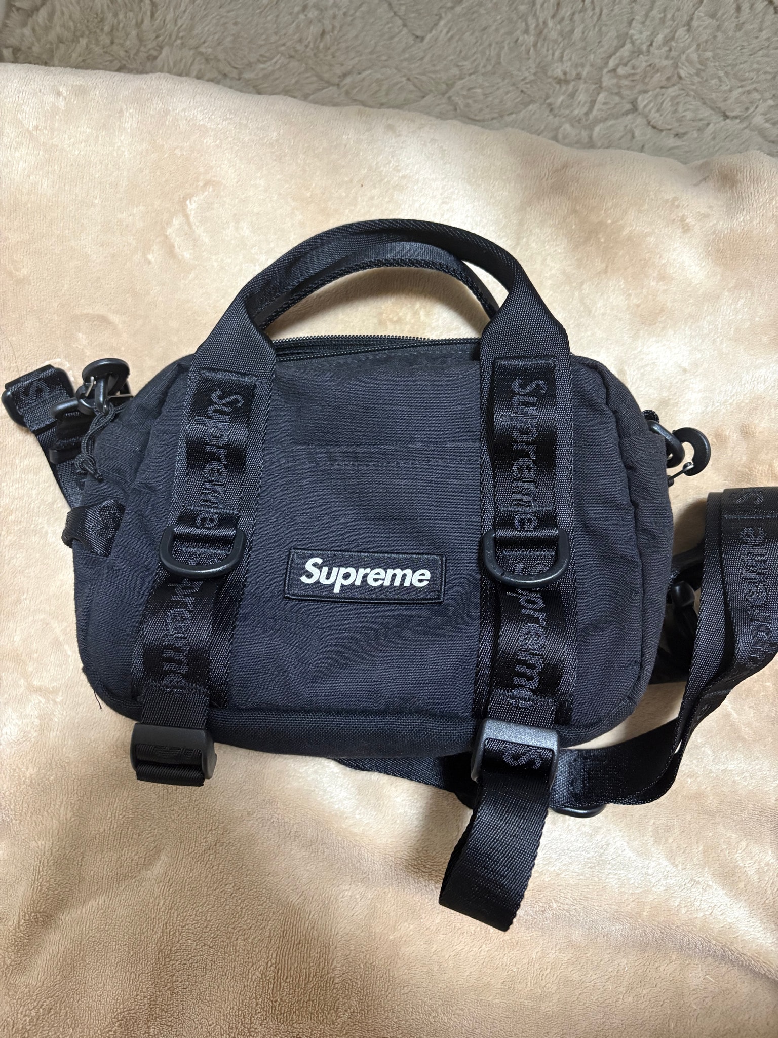Supreme Mini Duffle Bag (26SS) "Black"