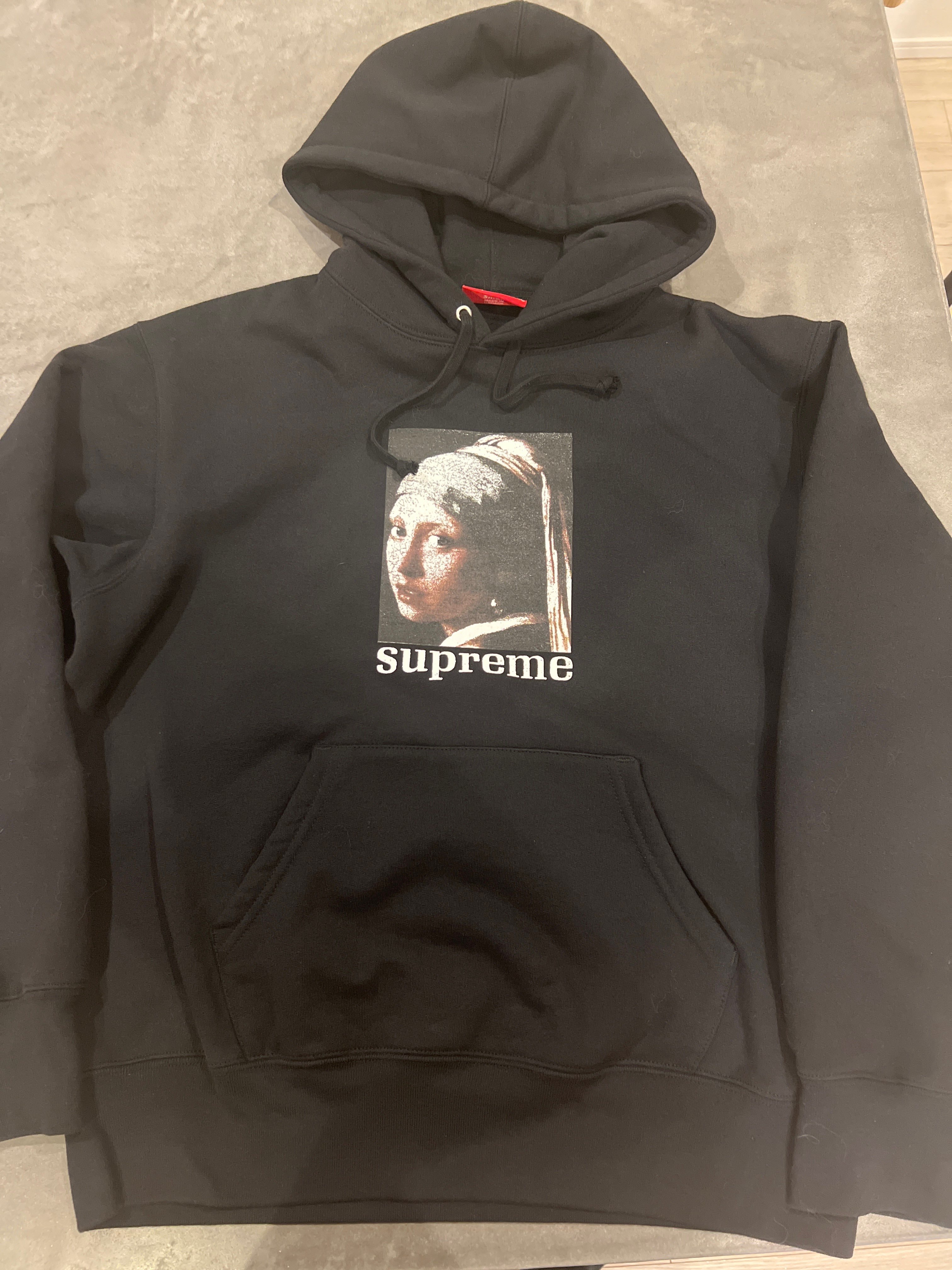 Supreme Pearl Hooded Sweatshirt "Black"
