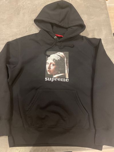 Supreme Pearl Hooded Sweatshirt "Black"