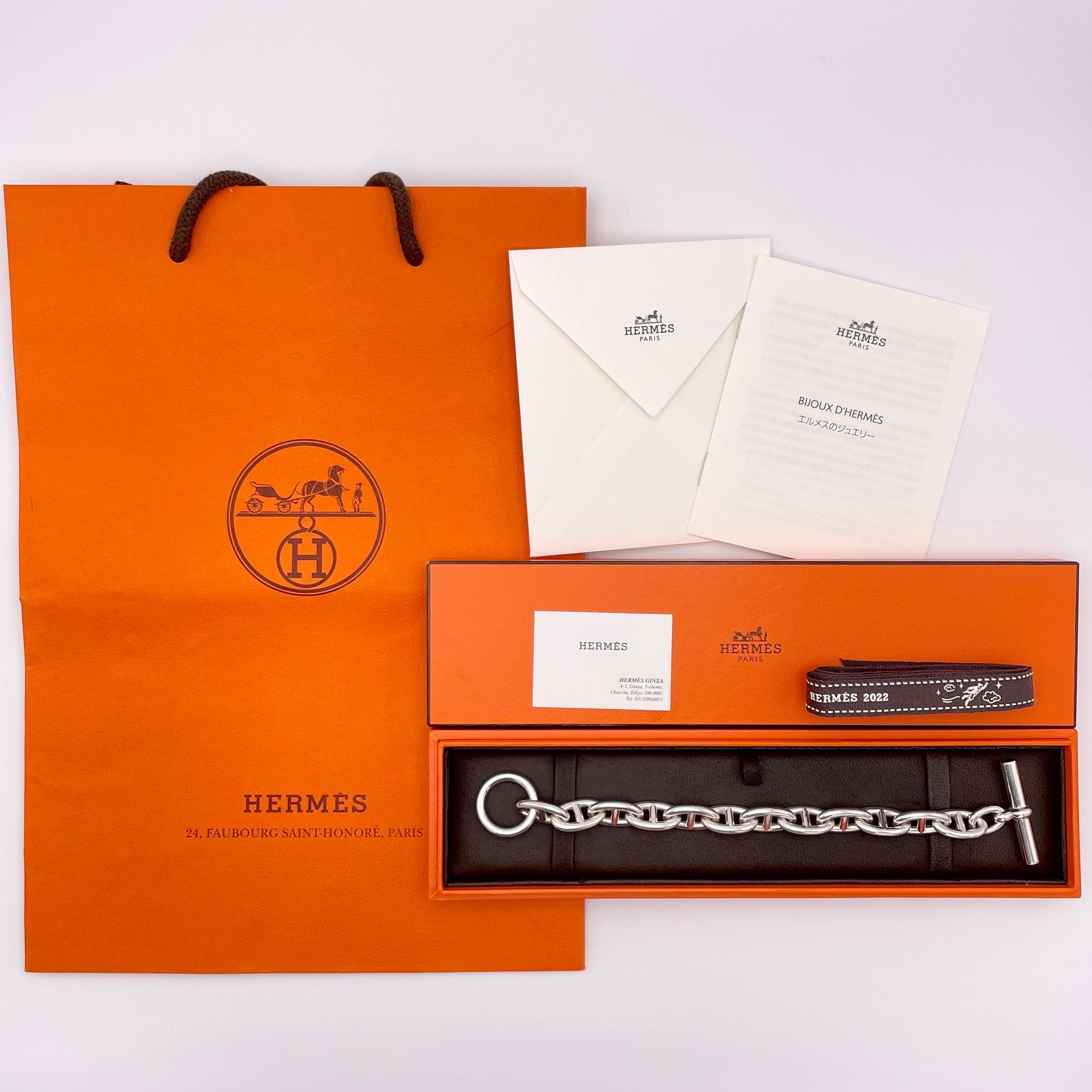 Hermes Chaine D'ancre GM Bracelet "Silver"
