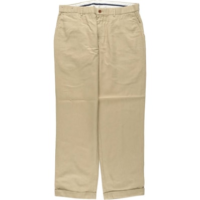 古着 ラルフローレン Ralph Lauren POLO by Ralph Lauren コットン×リネンパンツ スラックス メンズw35相当/eaa651051