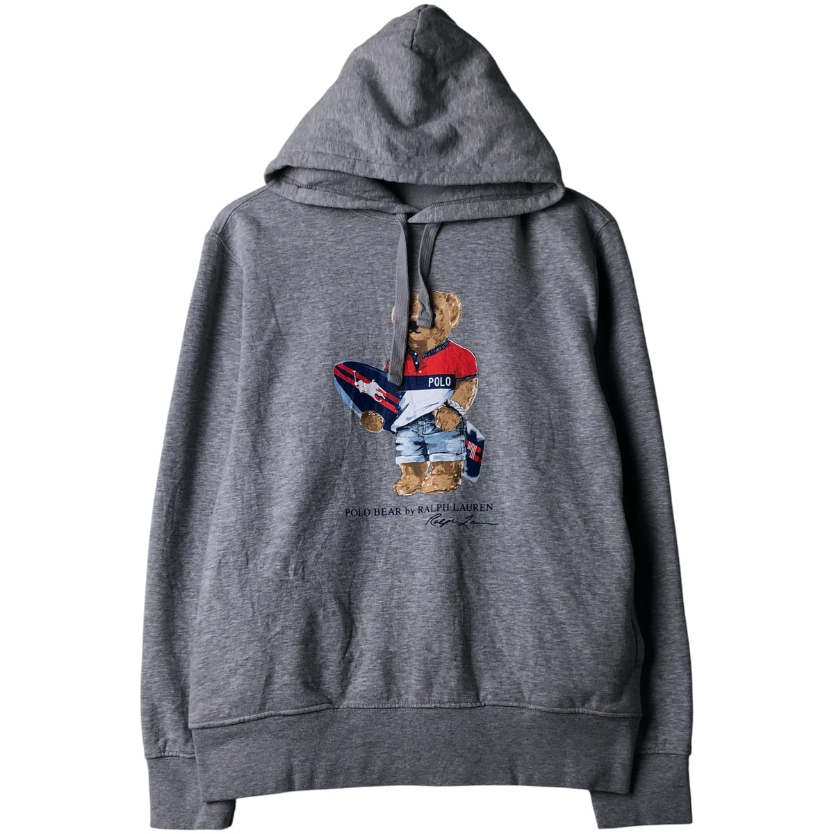 古着 ラルフローレン Ralph Lauren POLO RALPH LAUREN ポロベア スウェットプルオーバーパーカー メンズS相当/eaa480378