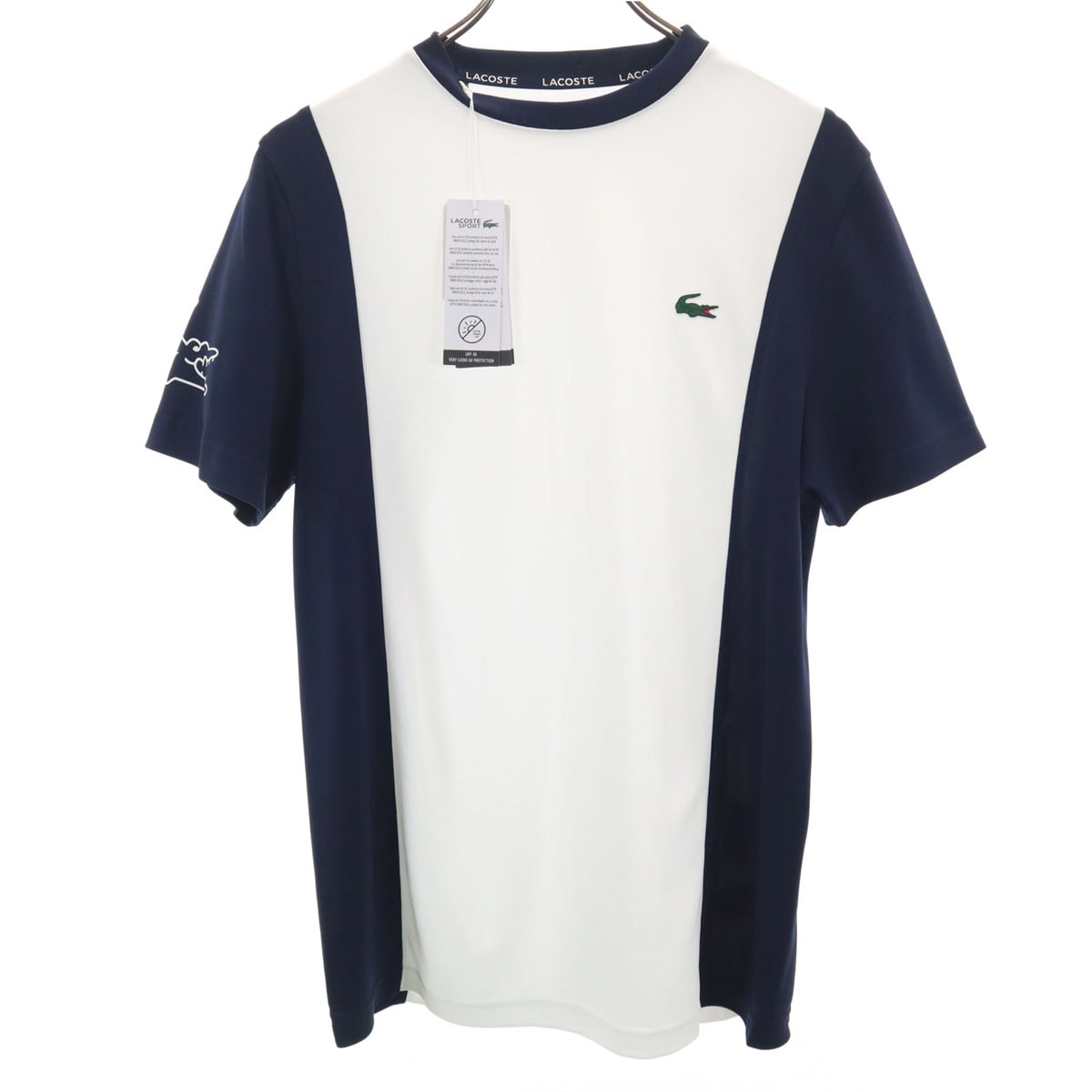 LACOSTE ラコステ 未使用 半袖 Tシャツ S ホワイト