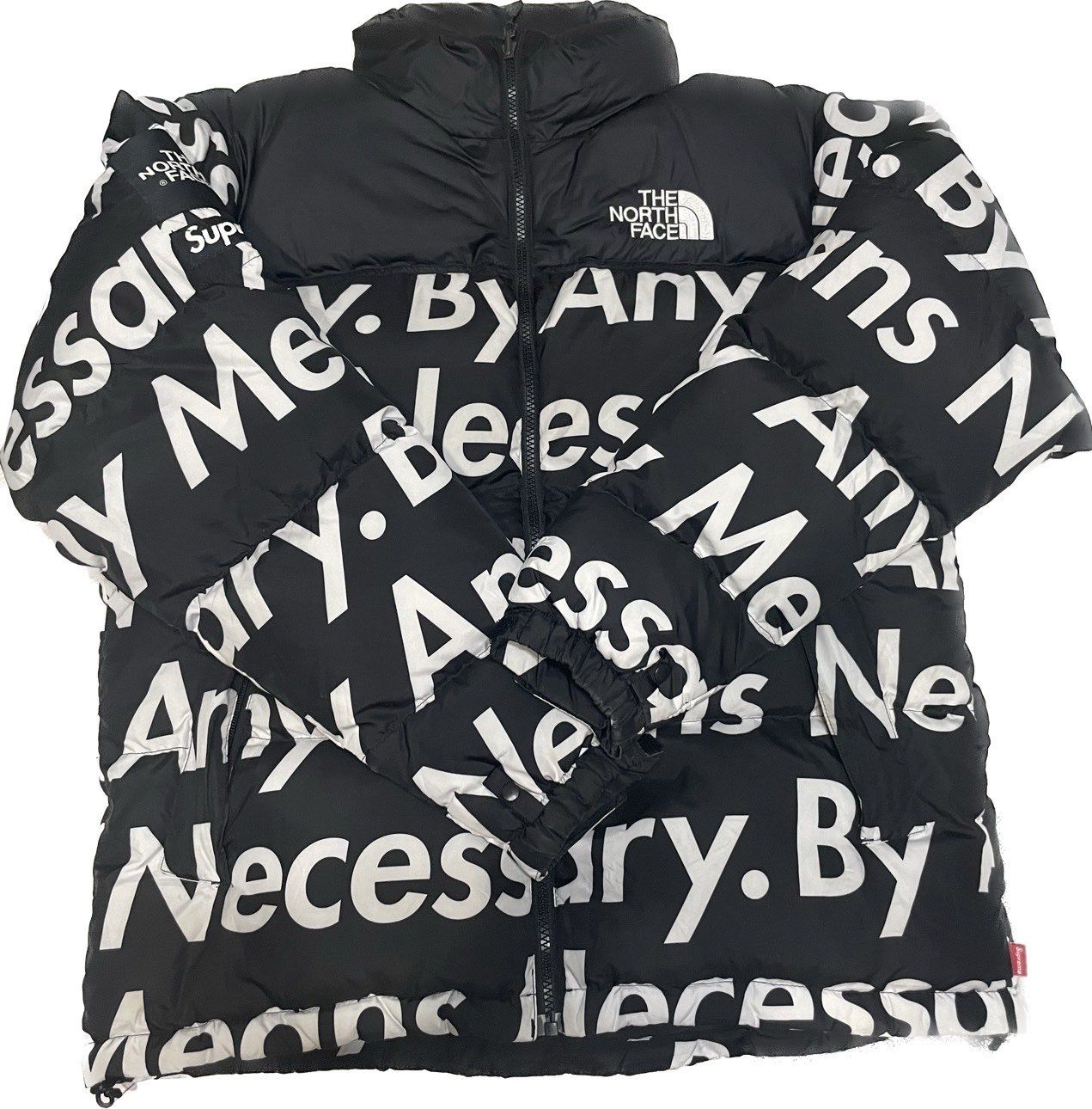 Supreme x The North Face By Any Means Nuptse Jacket "Black"