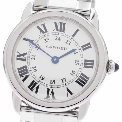 ☆良品 カルティエ ロンドソロSM W6701004 レディース 【中古】