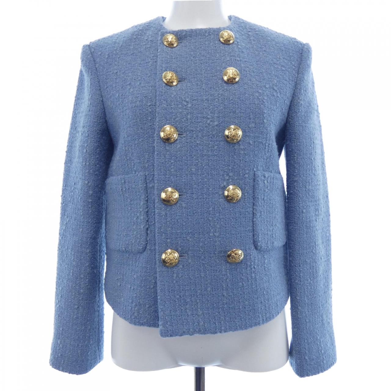 セリーヌ CELINE 2V83C739P ノーカラージャケット