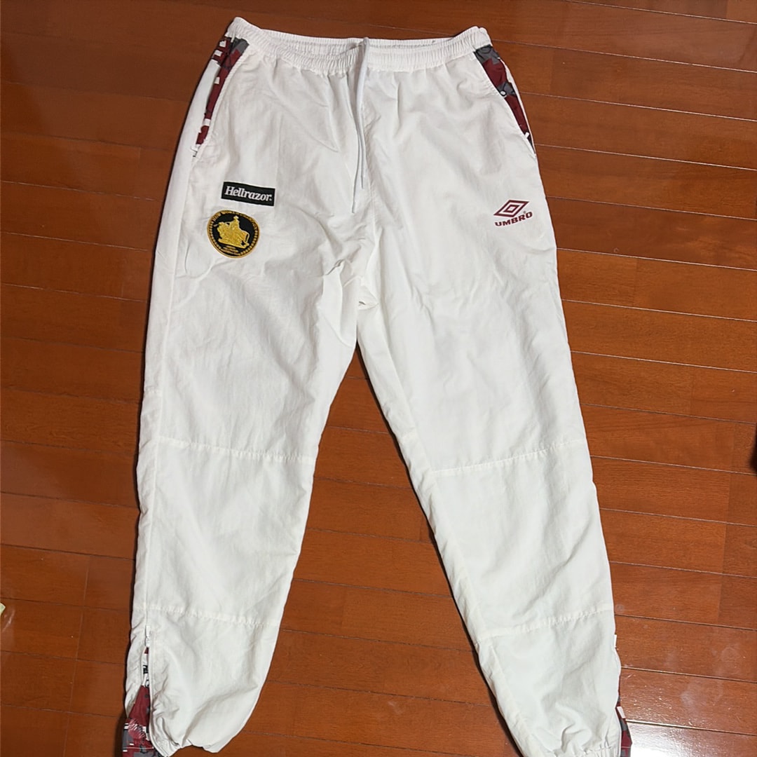 UMBRO x HELLRAZOR New World Digital Camo Nylon Pants "White"