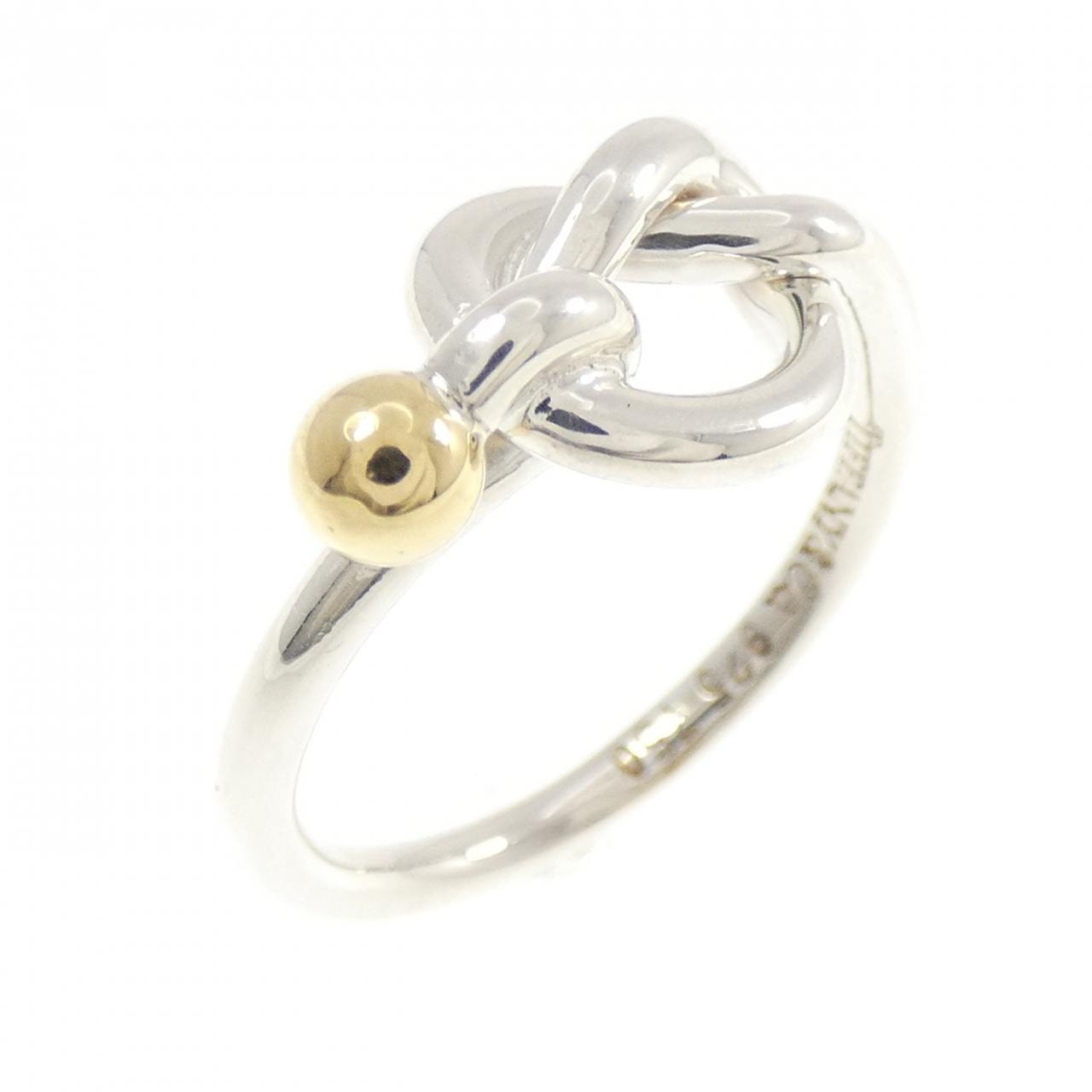 【ヴィンテージ】ティファニー ラブノット リング