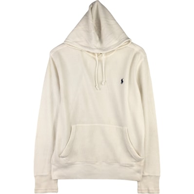 古着 ラルフローレン Ralph Lauren POLO by Ralph Lauren フード付き サーマルロンT ワッフル メンズM相当/eaa589487