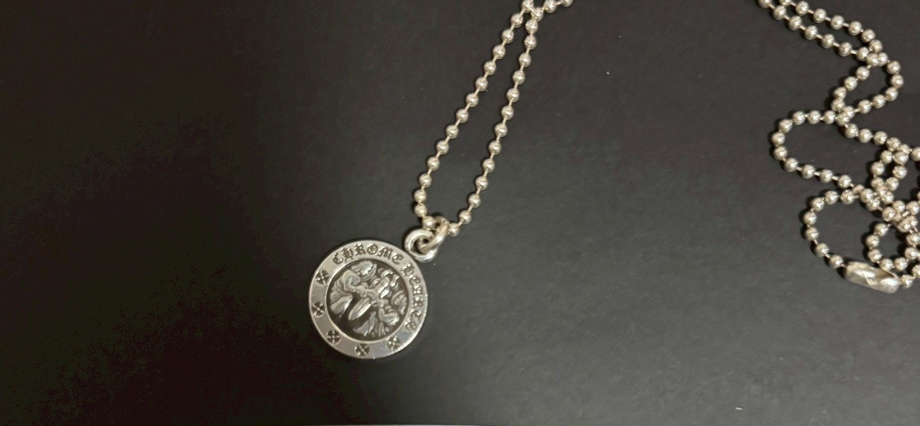 Chrome Hearts Angel Medal Charm "Silver"