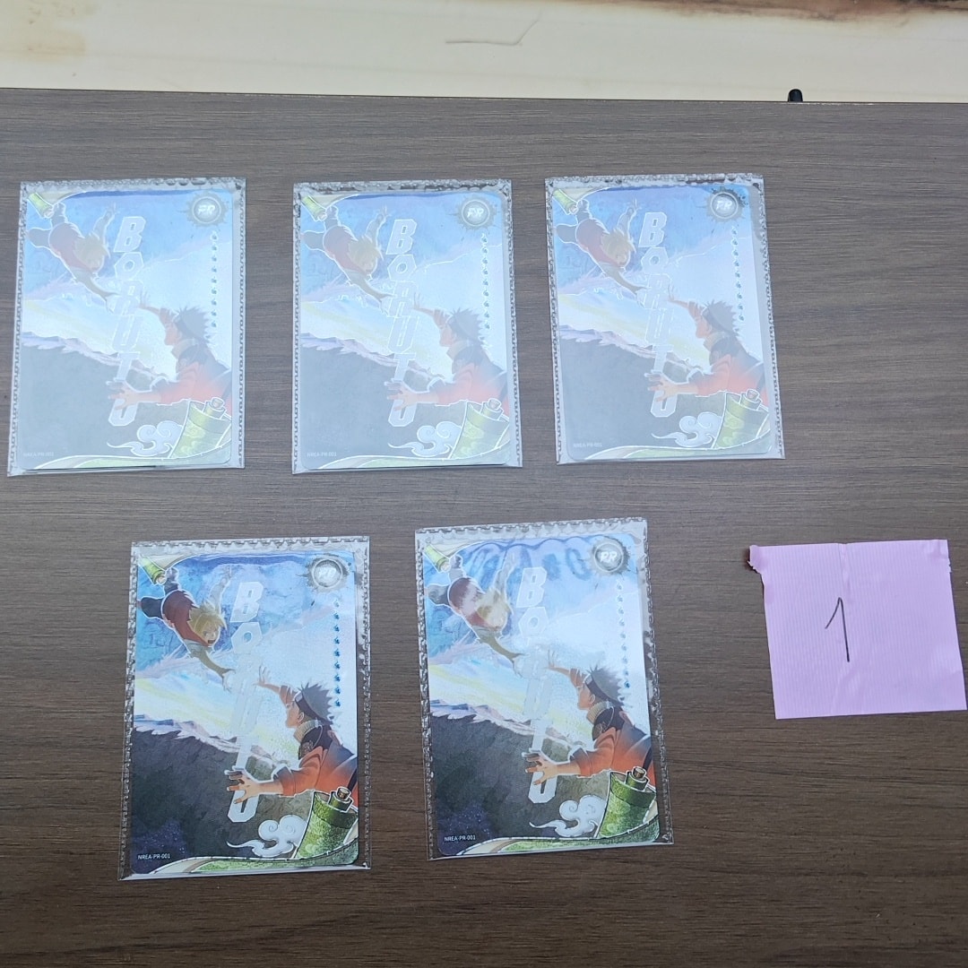 未開封 英語版 KAYOU ボルトナルト NREA-PR-001 プロモ 5枚 未開封