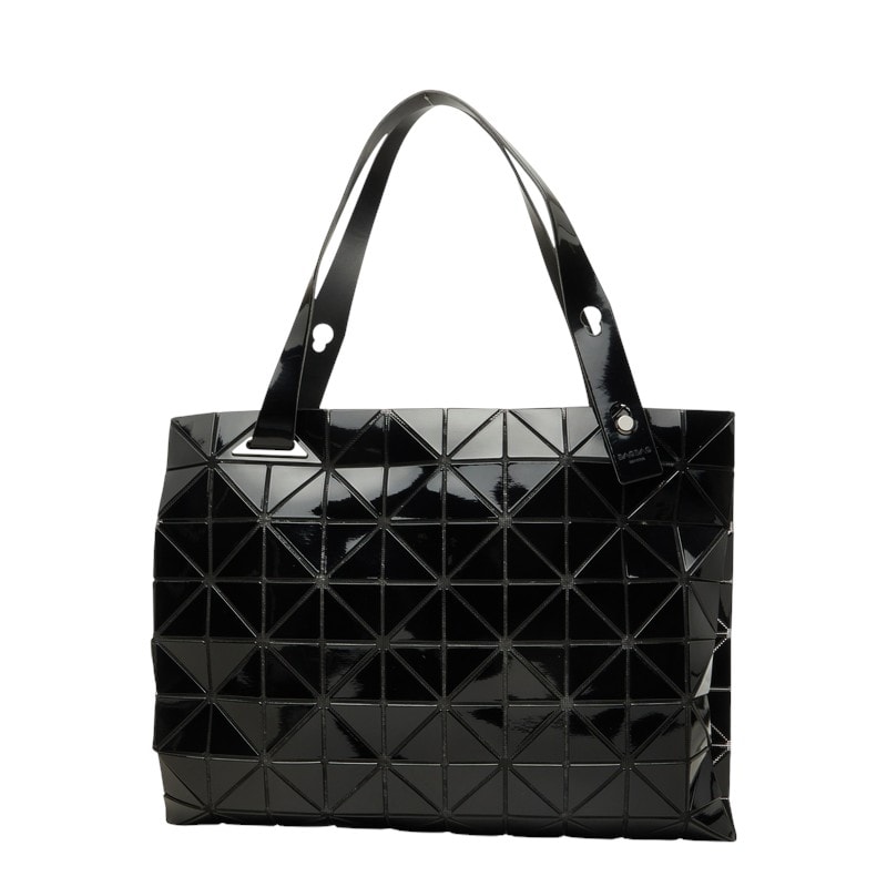 イッセイミヤケ バオバオ トートバッグ ショルダーバッグ BB81-AG421 ブラック PVC レディース ISSEY MIYAKE 中古