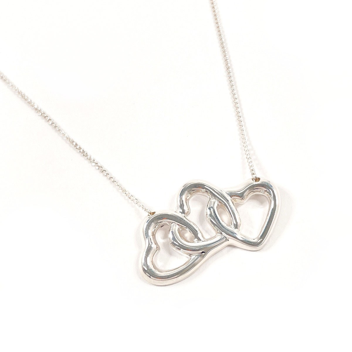 ティファニー ネックレス トリプルハート   シルバー