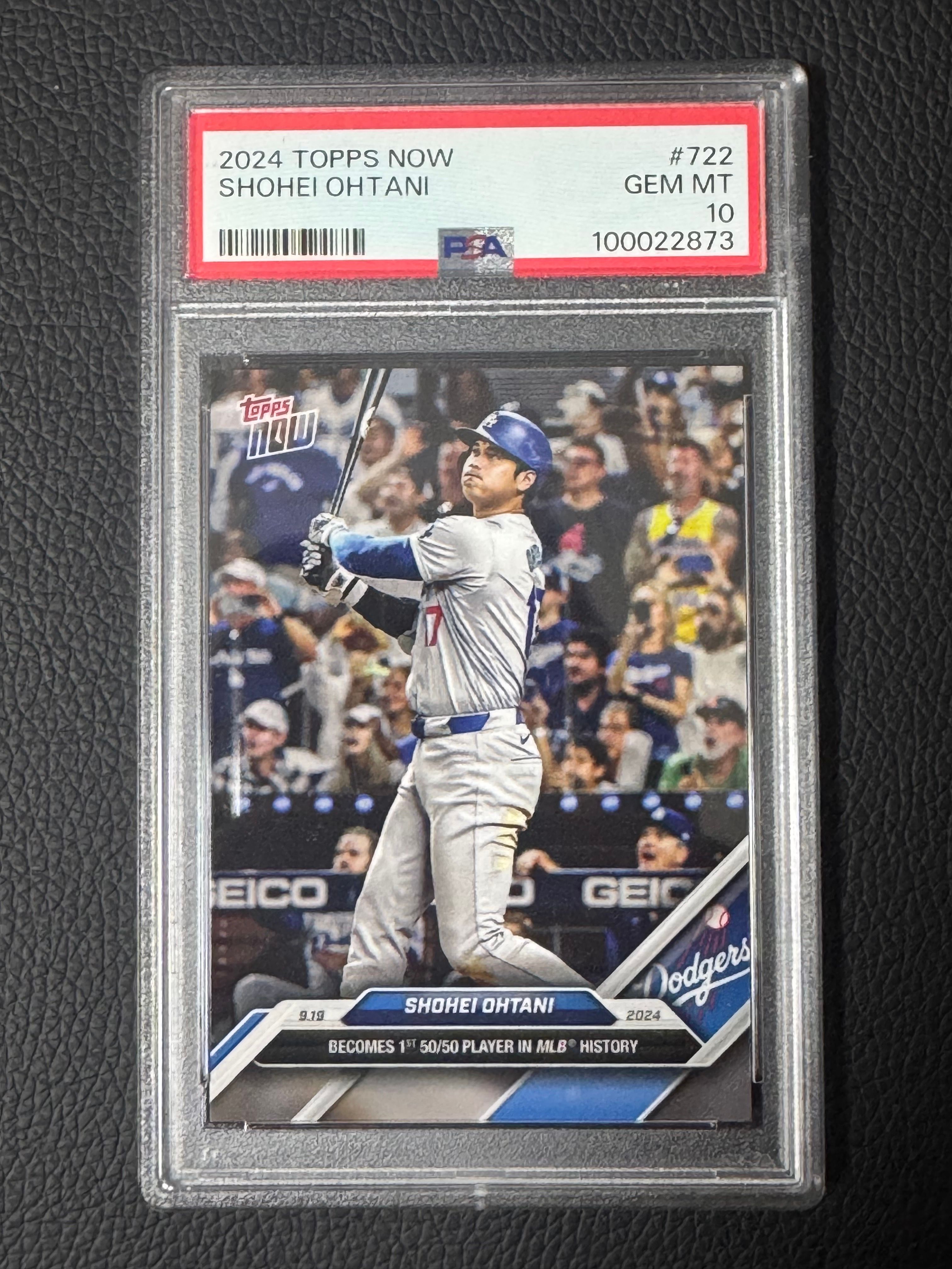 大谷翔平 [722](2024 MLB トップスナウカード「50/50 Club 9/19/24」)