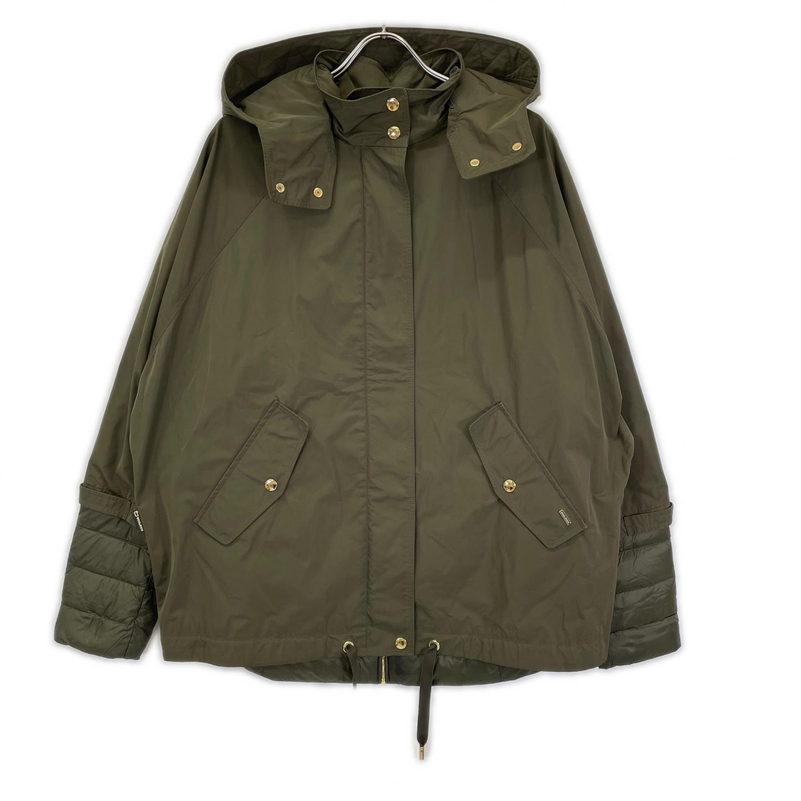 ウールリッチ WWOU0498 カーキ SIPSEY 3IN1 ANORAK フードジャケット M