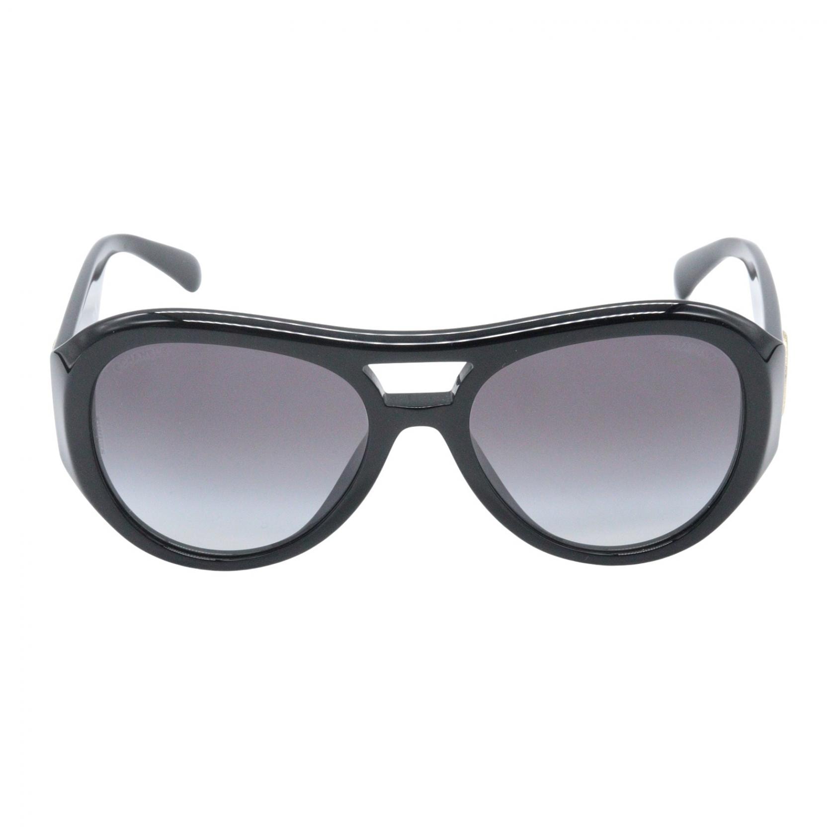 シャネル CHANEL サングラス サングラス 衣料品 アセテート レディース ブラック系 5508A 622/S6 【中古】