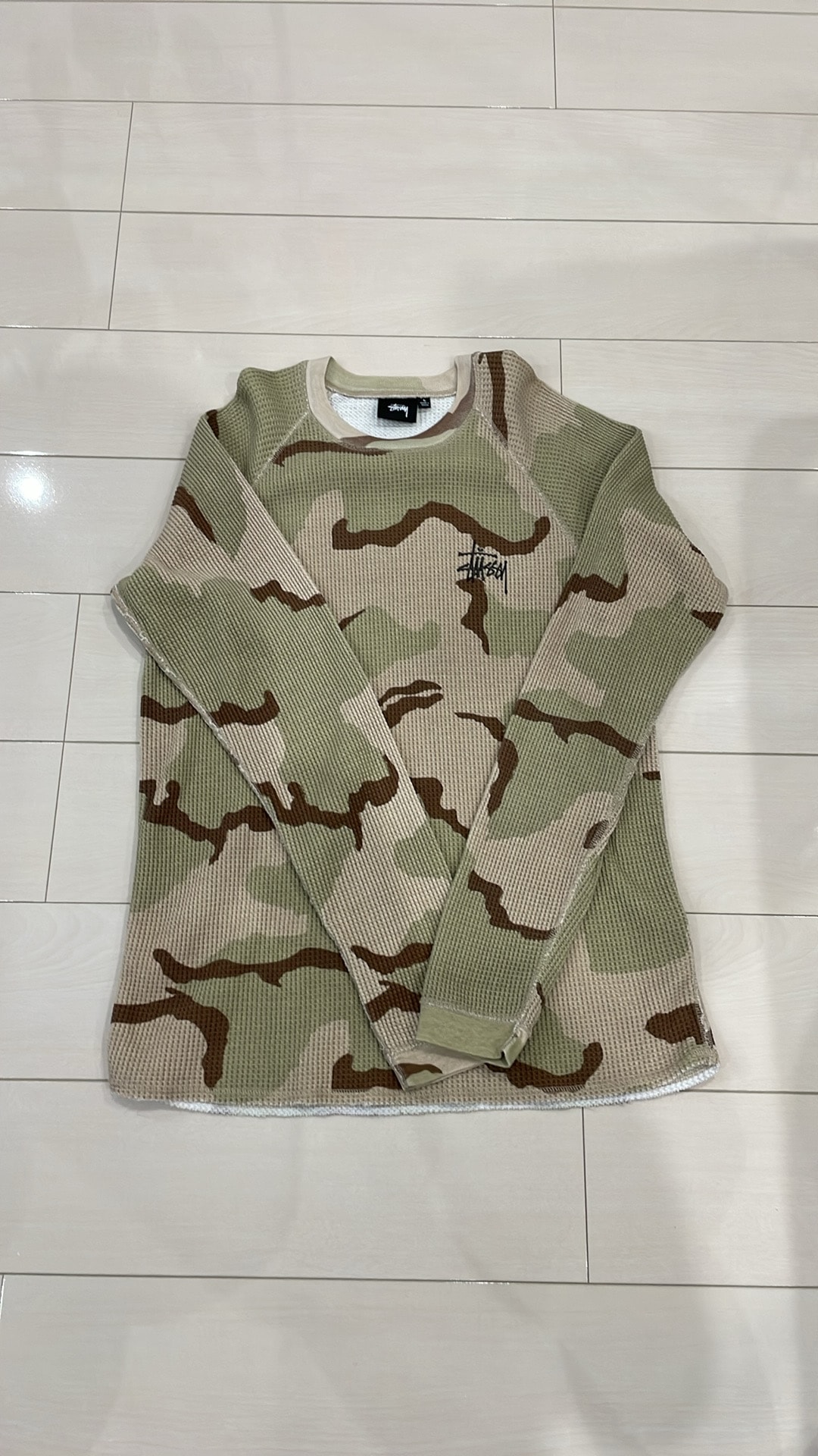 Stussy Basic Stussy Thermal "Sand Camo"