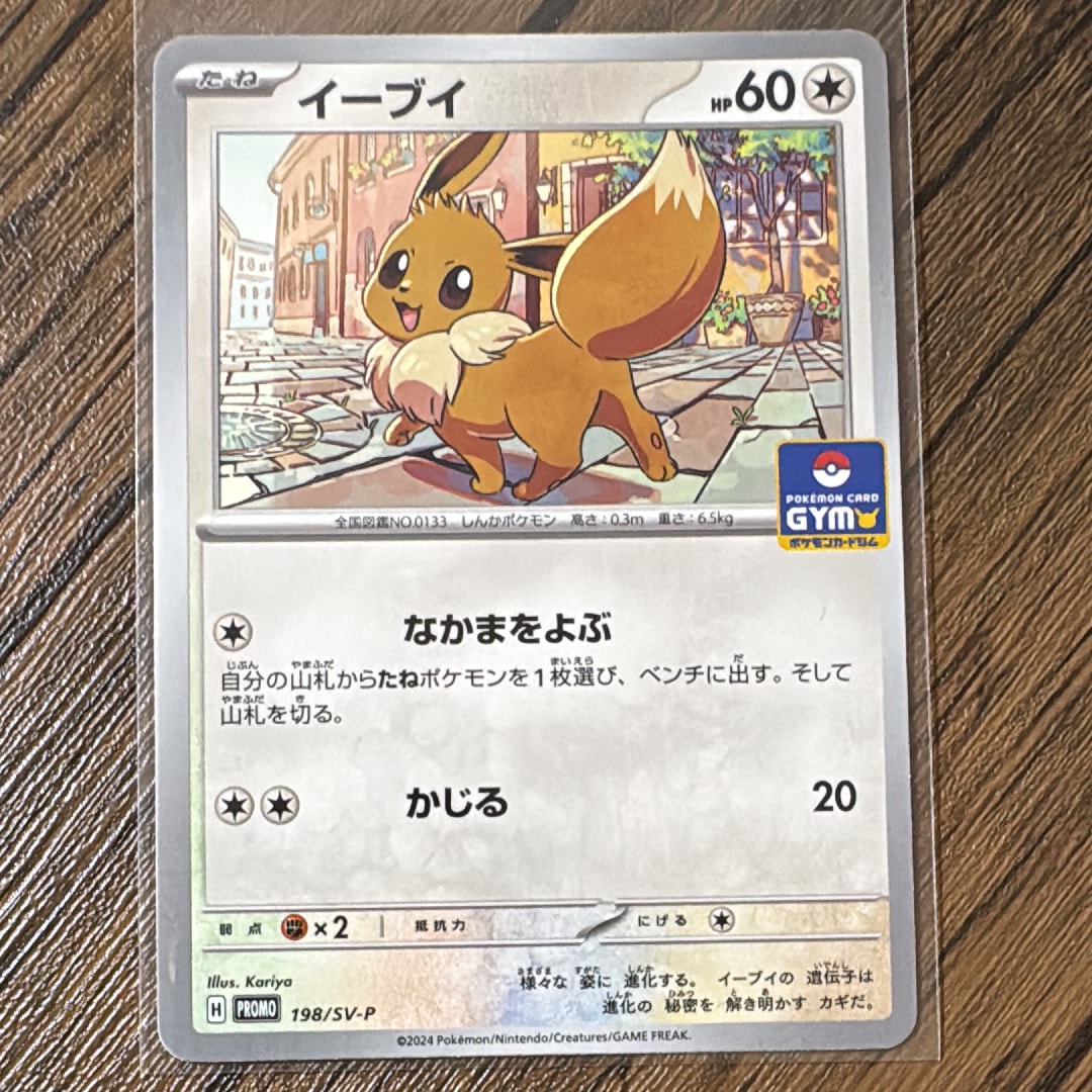イーブイ P [SV-P 198](プロモーションカード「ポケモンカードゲーム教室 in ポケモンカードストア」)