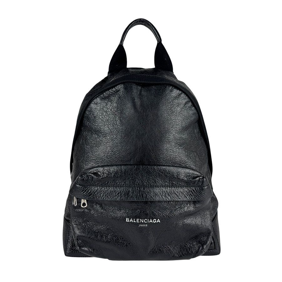 やや傷や汚れあり】バレンシアガ BALENCIAGA リュック レザー