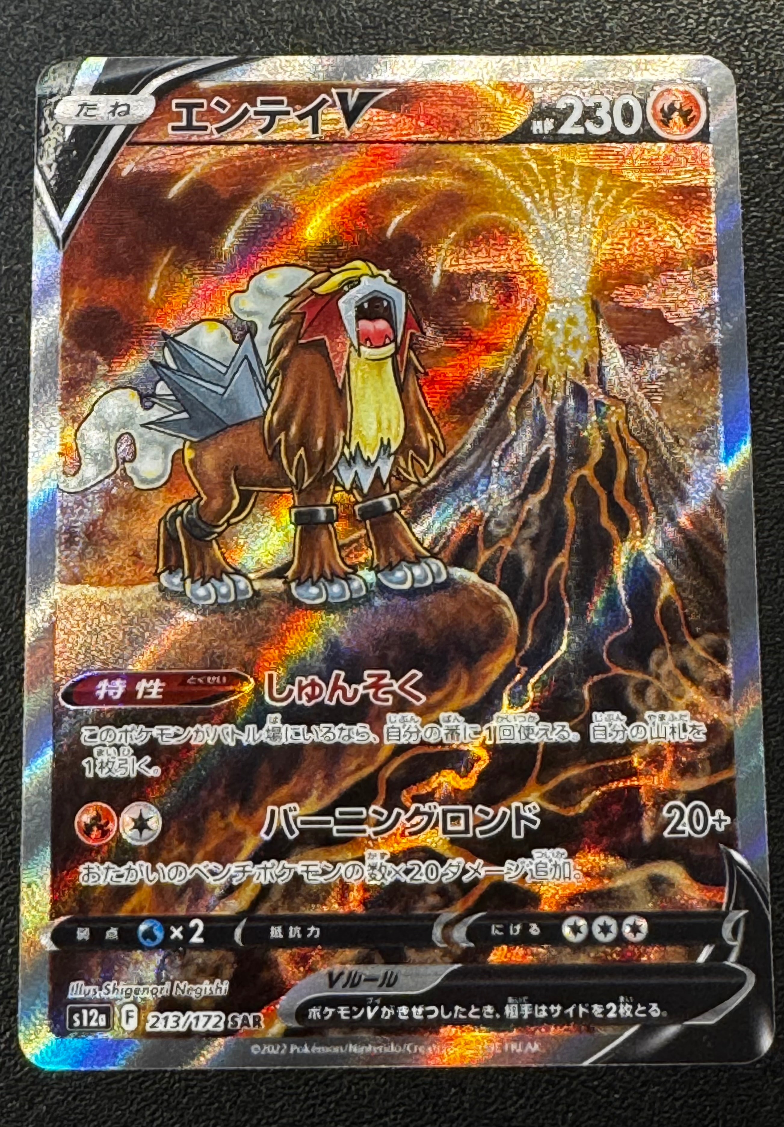 エンテイV SAR[s12a 213/172](ハイクラスパック「VSTARユニバース」)