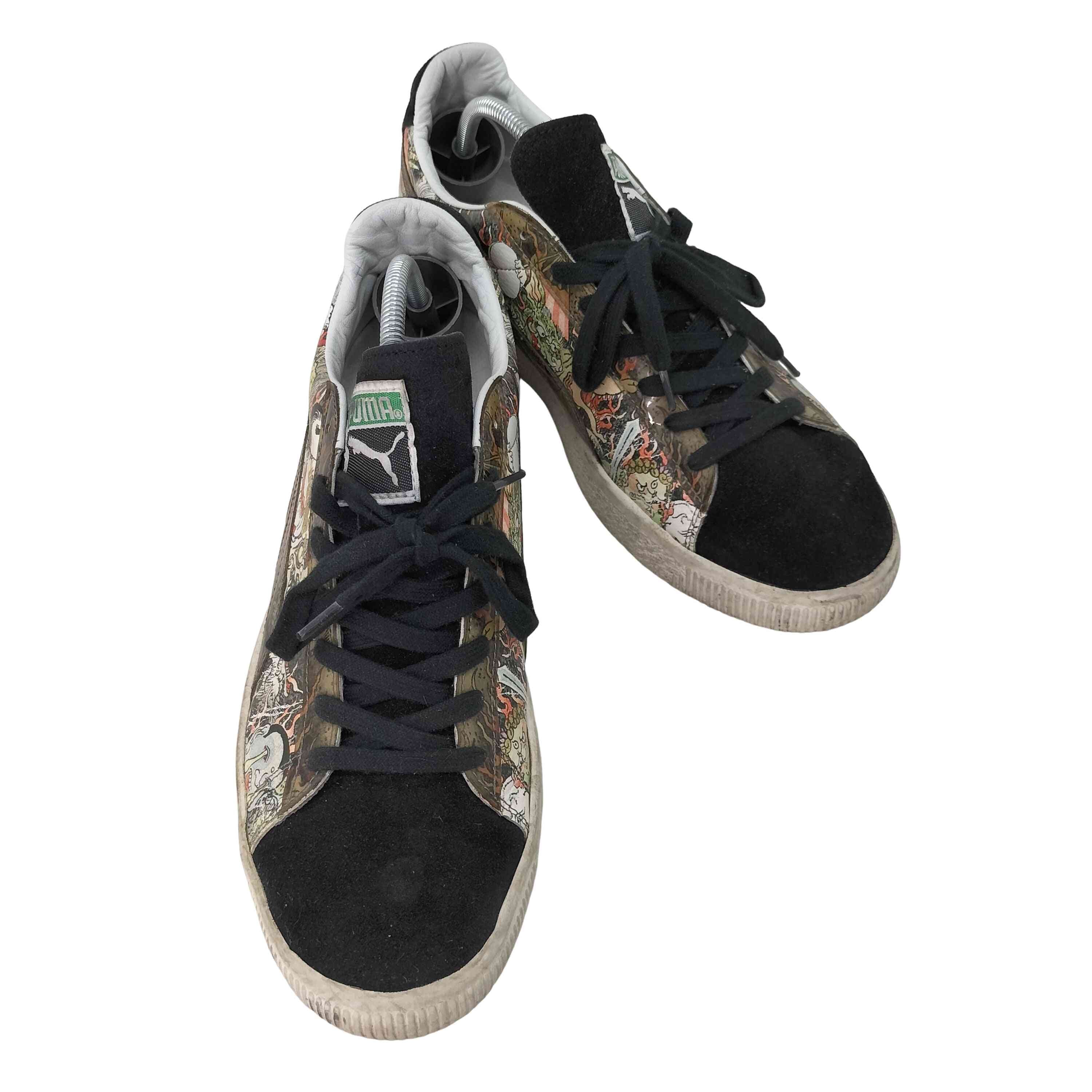 Three Tides Tattoo × Puma Suede Puma Black/Puma White スリー タイズ タトゥー × プーマ スウェード スニーカー【1142025124541】