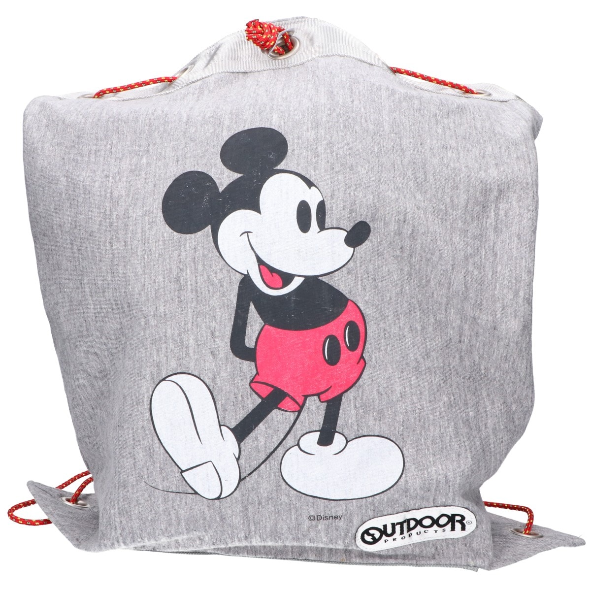 ロンハーマン ×OUTDOOR ×Disney グレー ミッキー ナップサック ユニセックス -