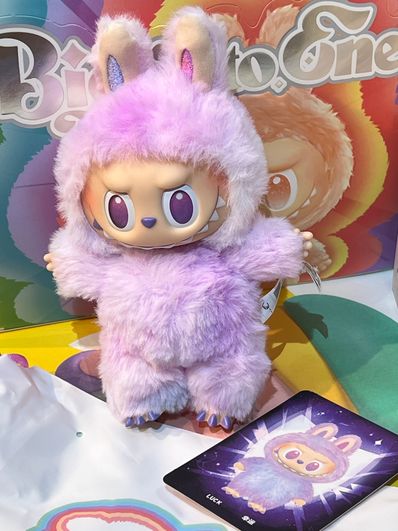 POP MART THE MONSTERS (LABUBU) Big into Energy Series Plush Pendant LUCK