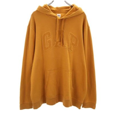 GAP ギャップ 長袖 スウェットパーカー XL オークル