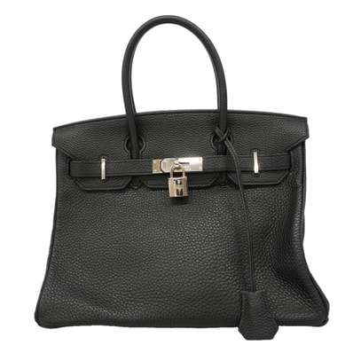 ★最終価格★SALE【6hc2605】エルメス ハンドバッグ バーキン30 トゴ ブラック シルバー金具 □N刻印【中古】レディース
