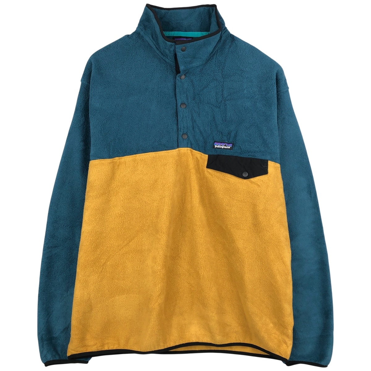 古着 パタゴニア Patagonia ライトウェイトシンチラスナップT 25580SP17 ハーフスナップ フリースプルオーバー メンズXL相当/evb033142