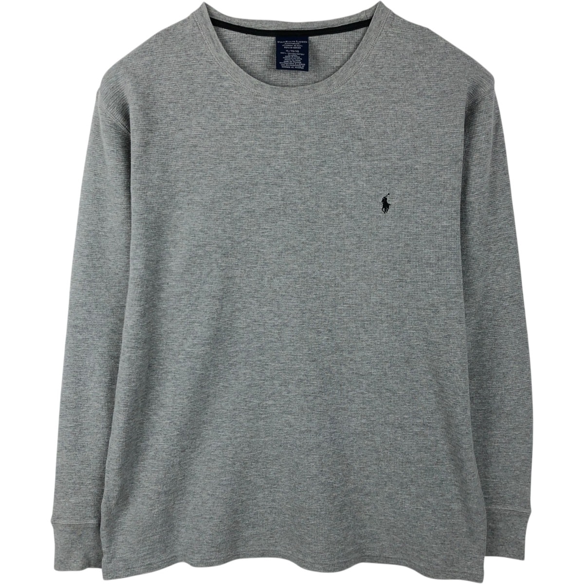 古着 ラルフローレン Ralph Lauren POLO RALPH LAUREN SLEEPWEAR サーマルロンT ワッフル メンズXL相当/eaa654986