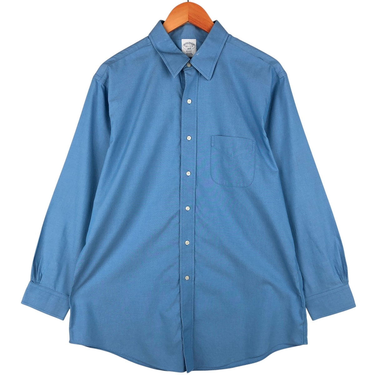 古着 ブルックスブラザーズ Brooks Brothers Est.1818 REGENT 長袖 ボタンダウンシャツ メンズL相当/eaa599059