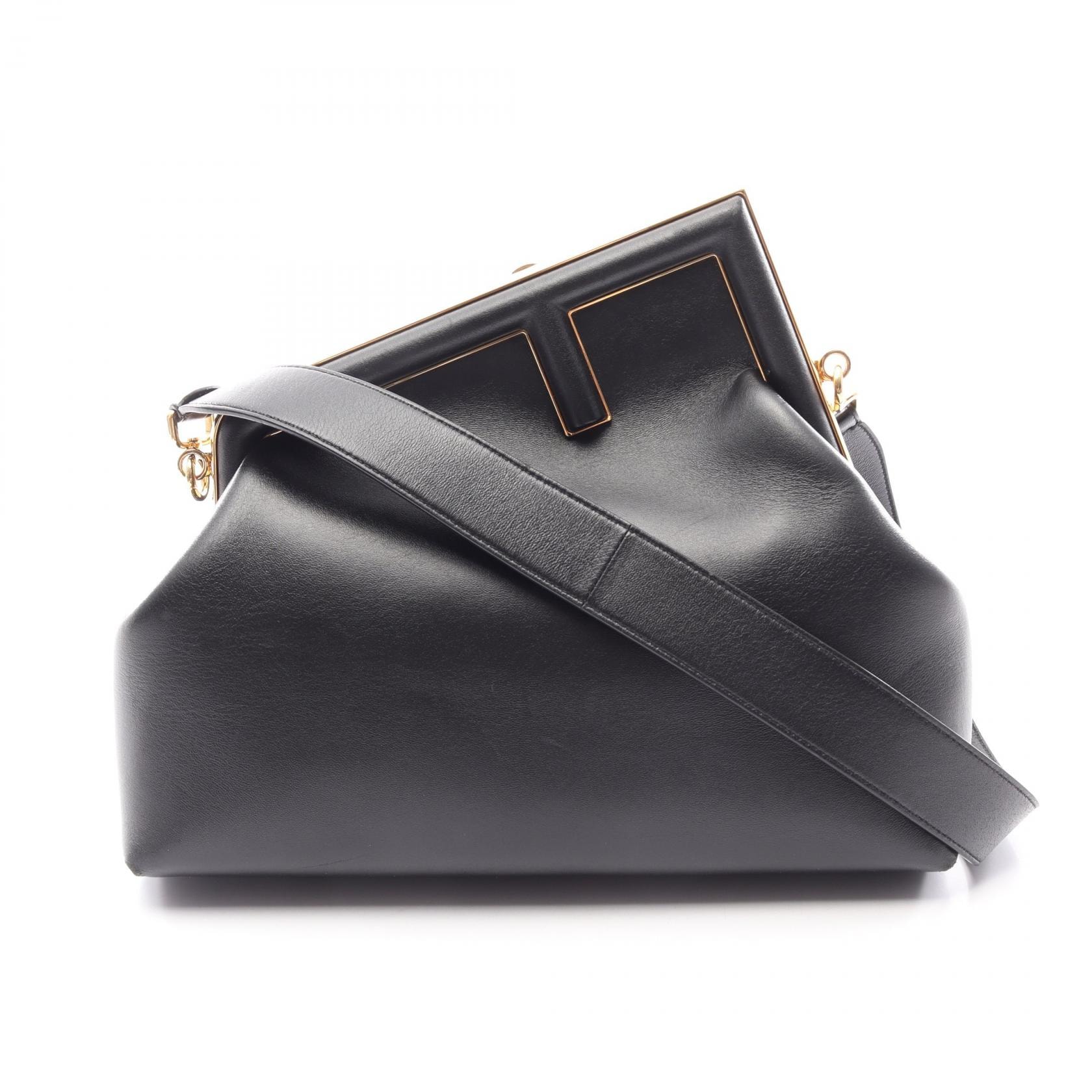 D (傷や汚れあり)】フェンディ FENDI ファースト ミディアム セカンド