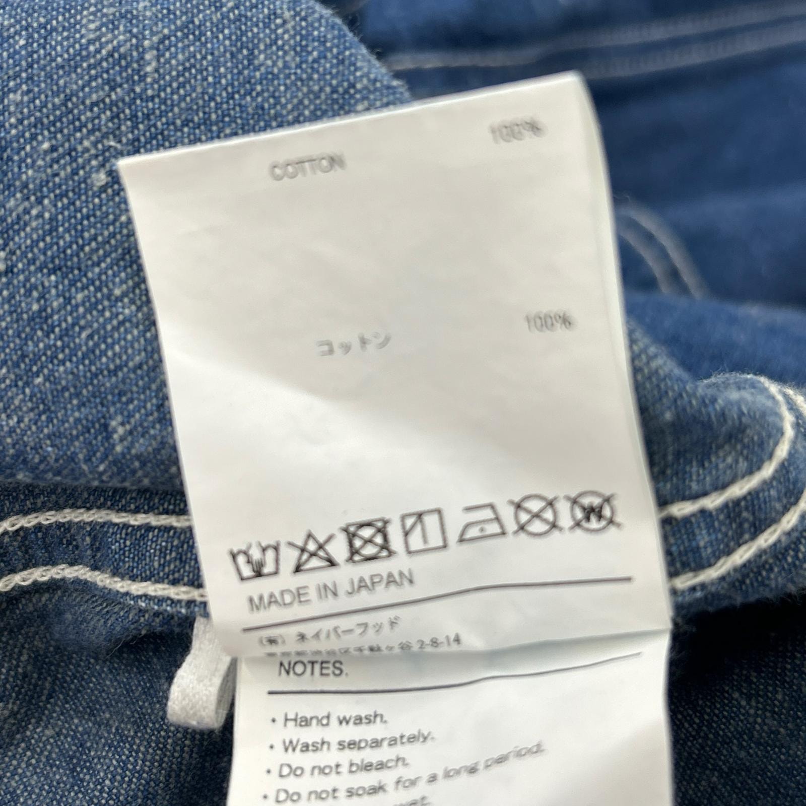 B (目立った傷や汚れなし)】ダブルタップス 20SS MINE LS/SHIRT.COTTON