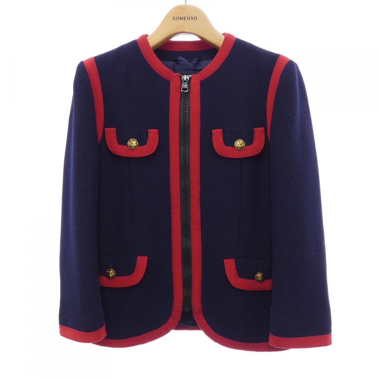 グッチ GUCCI 545460 ZAAK4 ノーカラージャケット