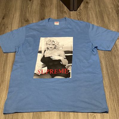 Supreme Anna Nicole Smith Tee "Light Royal"