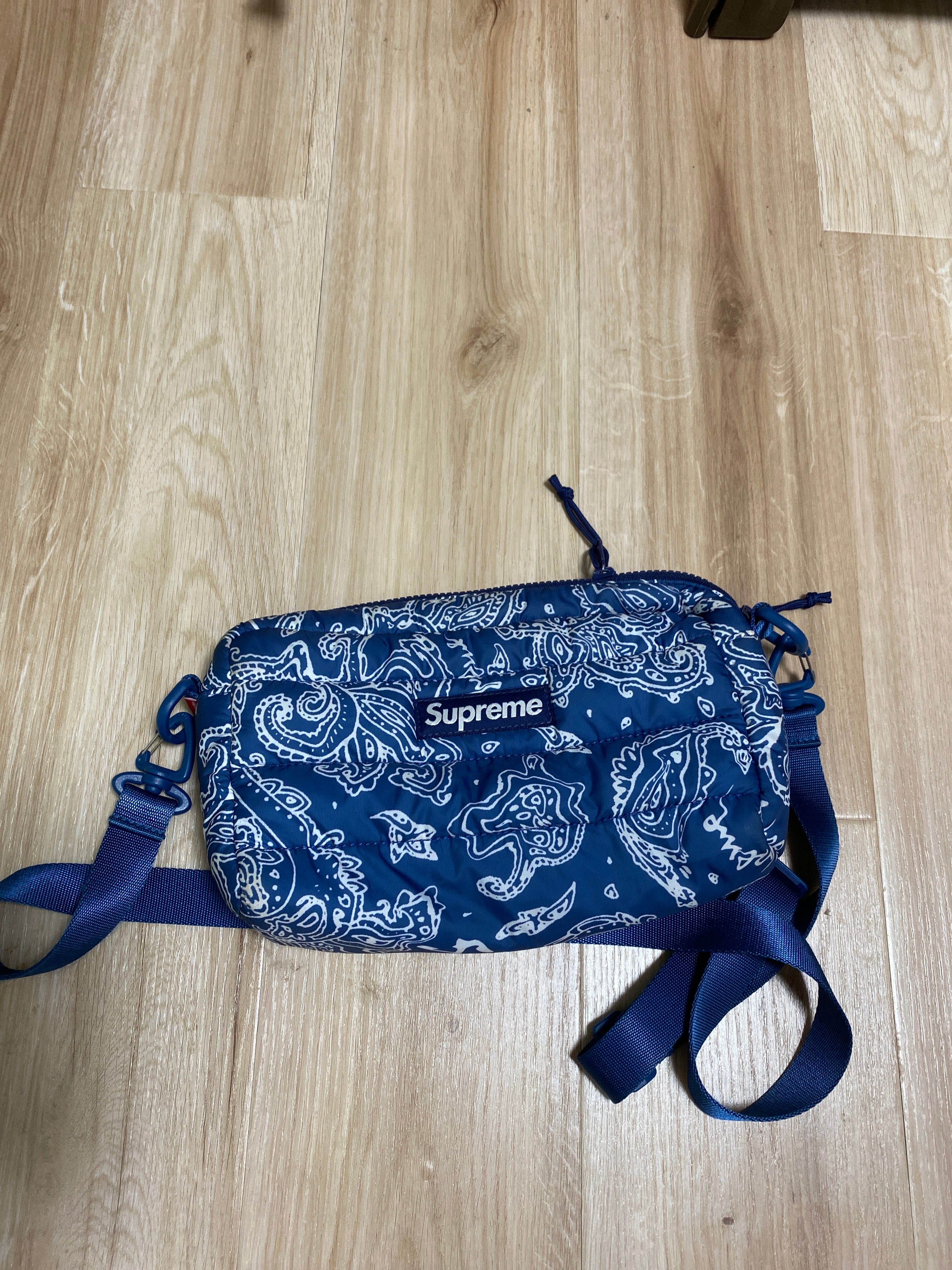 Supreme Puffer Side Bag 
