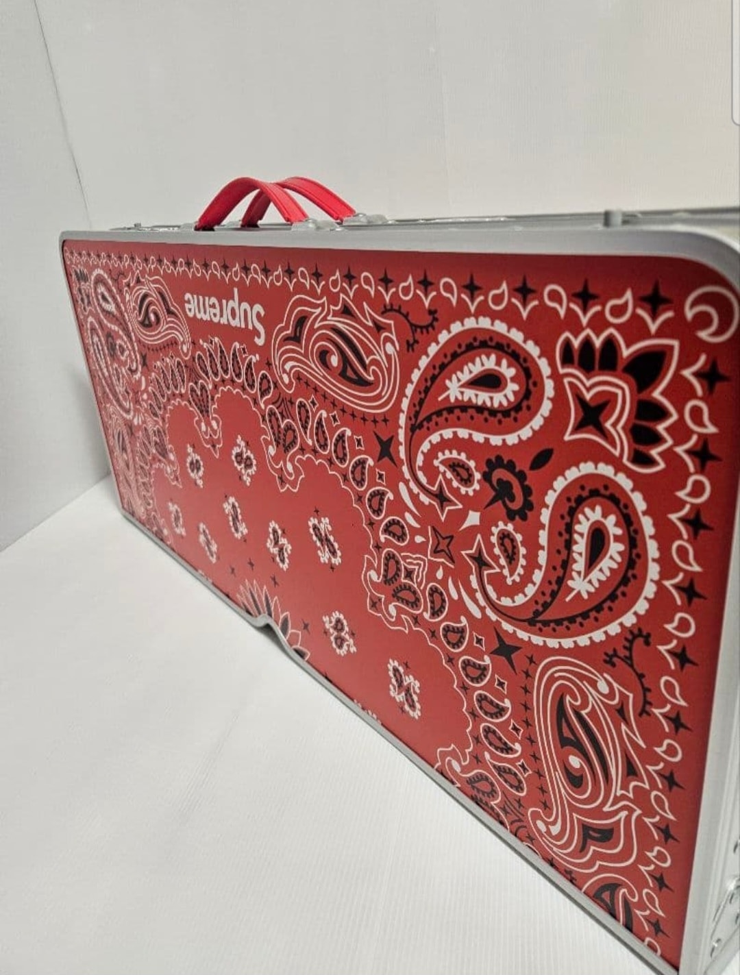 Supreme x Coleman Folding Table Set "Red"