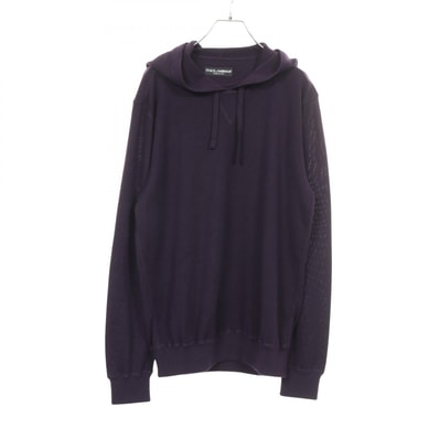 ドルチェアンドガッバーナ DOLCE & GABBANA ニット パーカー 衣料品 トップス カシミヤ メンズ パープル系 【中古】