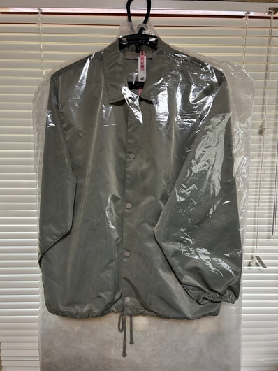 FEAR OF GOD ESSENTIALS COACH JACKET "Seafoam"