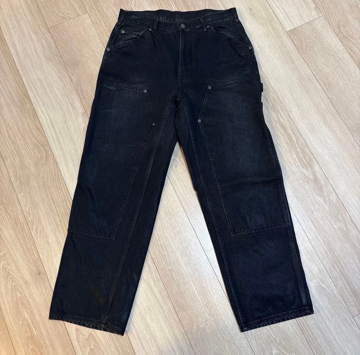 Supreme x MM6 Maison Margiela Foil Double Knee Painter Pant "Black"