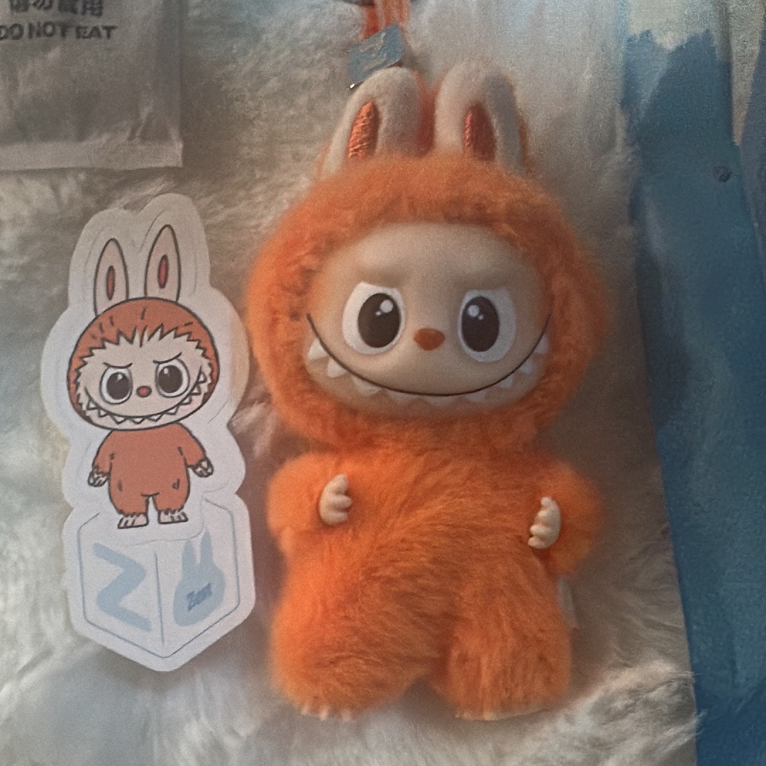 POP MART THE MONSTERS (LABUBU) Pin for Love Series-Vinyl Plush Pendant (N-Z) Z